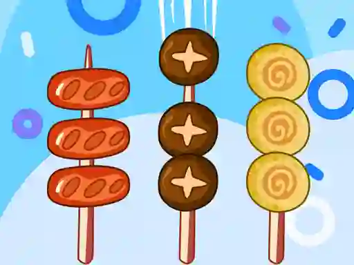 Cluiche Merge Food Puzzle ar líne