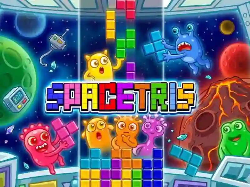 Cluiche SpaceTris ar líne