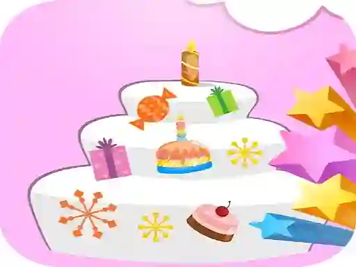 Cluiche Happy Birthday Cake Decor ar líne