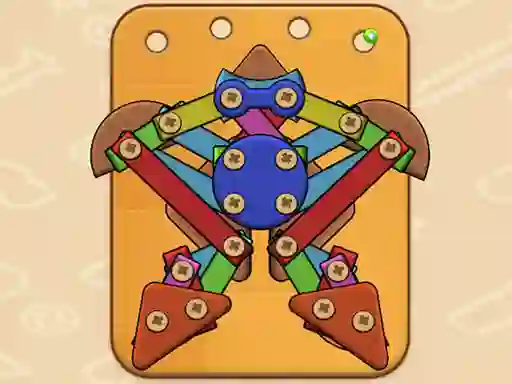 Cluiche Wood & Screw Puzzle ar líne