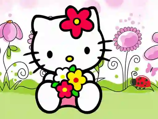 Cluiche Cute Kitty Jigsaw ar líne