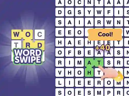 Cluiche Word Swipe ar líne