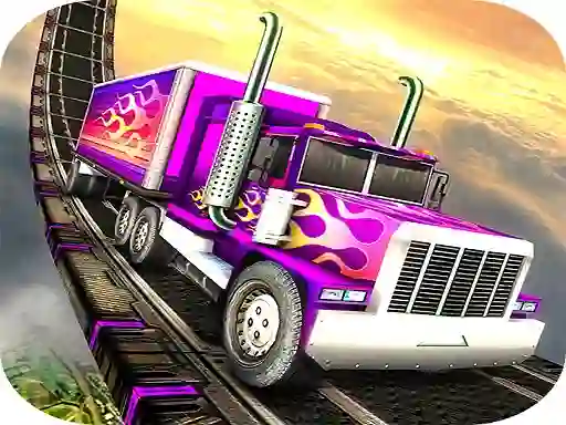 Cluiche Impossible Truck Tracks Drive ar líne