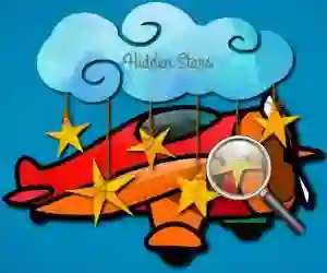 Cluiche Airplains Hidden Stars ar líne