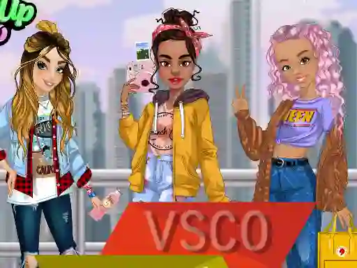 Cluiche VSCO Girl Fashion ar líne