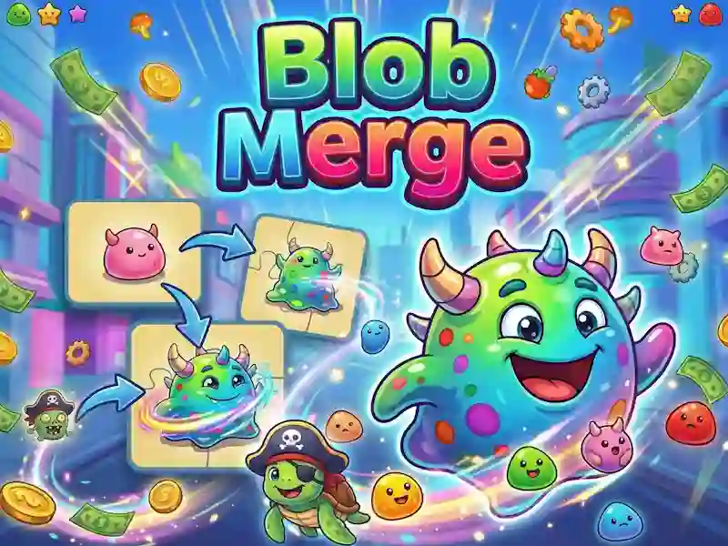 Cluiche Blob Merge ar líne