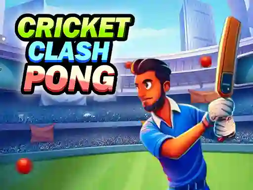 Cluiche Cricket Clash Pong ar líne