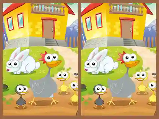 Cluiche Kids Secrets Find The Difference ar líne
