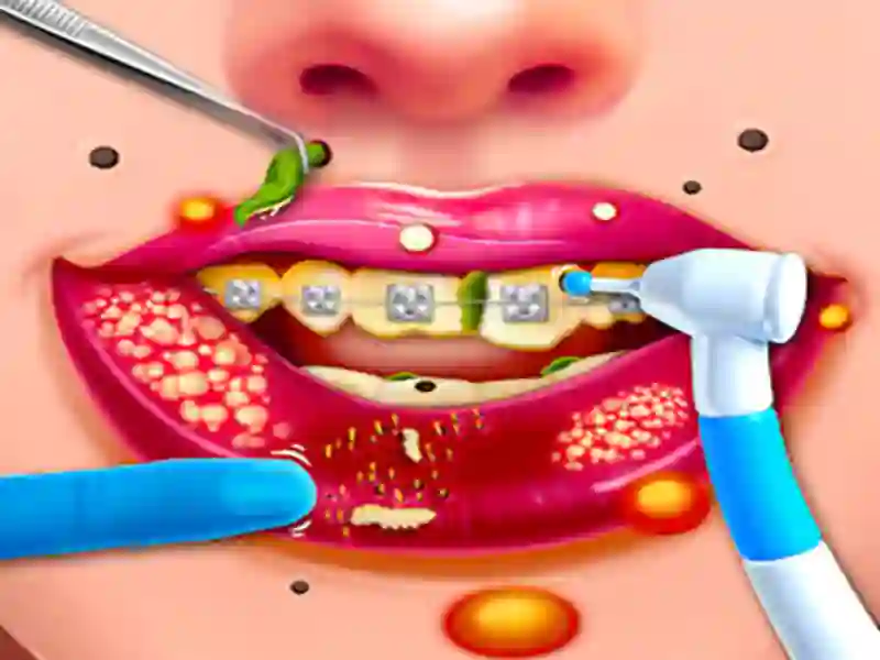 Cluiche Kids Dentist Asmr Salon ar líne