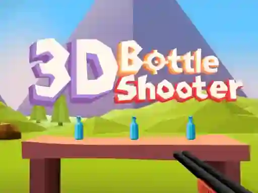 Cluiche 3D Bottle Shooter ar líne