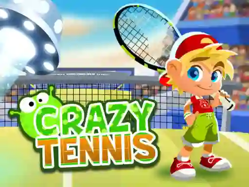 Cluiche Crazy tennis ar líne