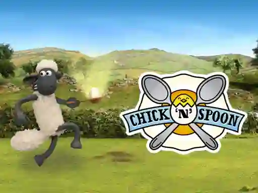 Cluiche Shaun The Sheep: Chick N Spoon ar líne