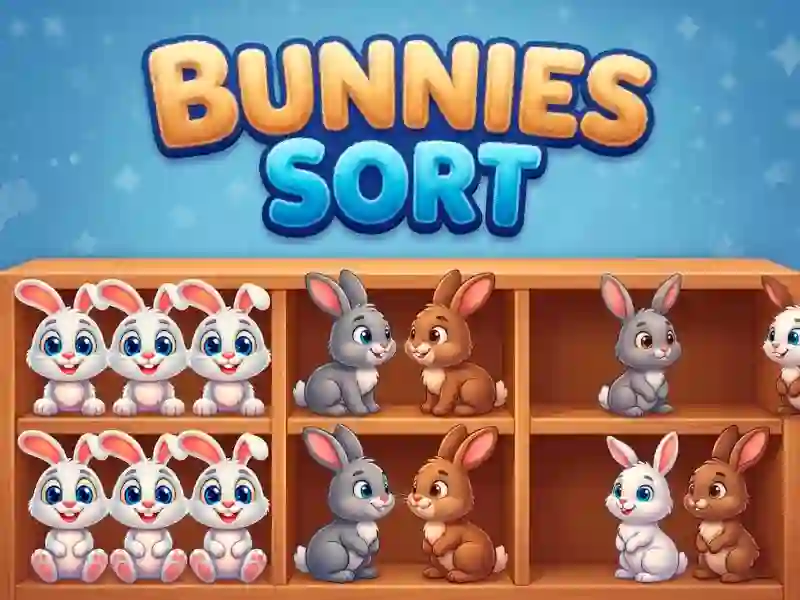 Cluiche Bunnies Sort ar líne