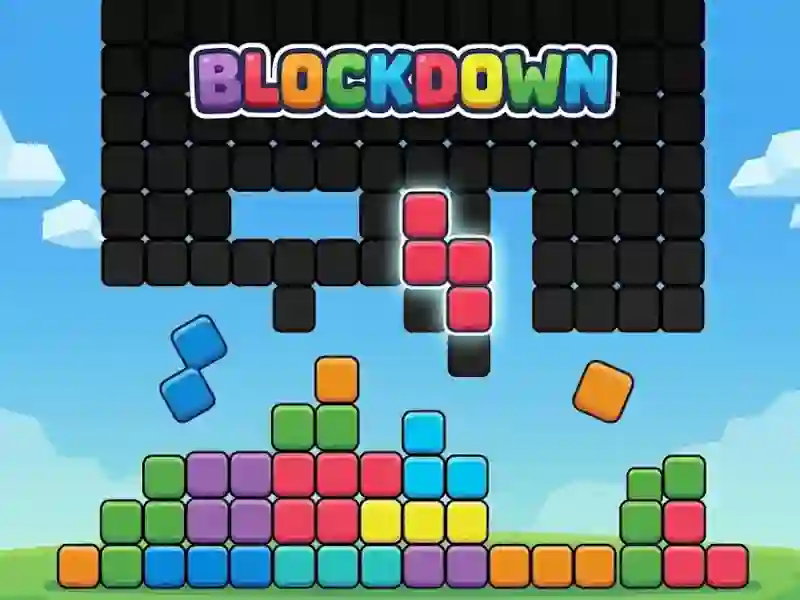 Cluiche BlockDown ar líne