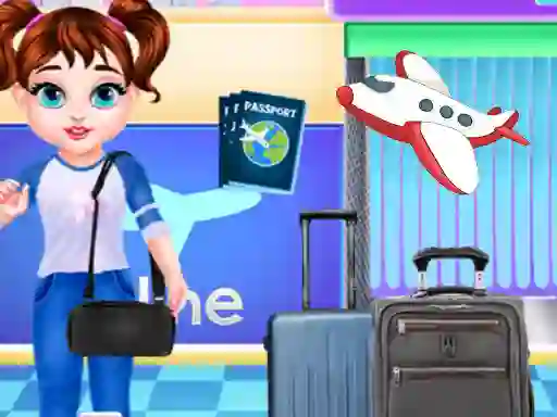 Cluiche Baby Taylor In The Airport ar líne