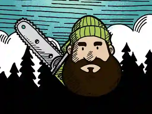 Cluiche Lumberjack Coloring ar líne