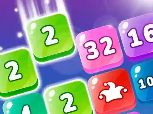 Cluiche Merge Squares ar líne