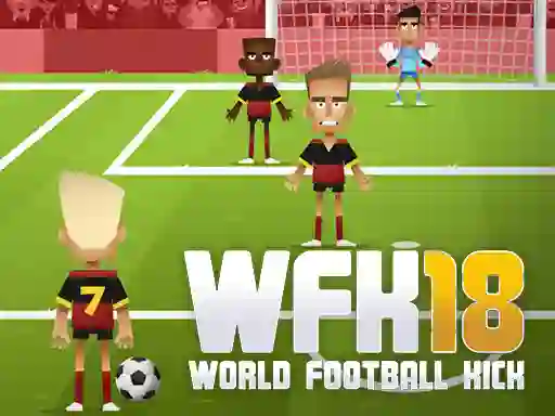 Cluiche World Football Kick 2018 ar líne