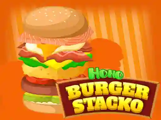 Cluiche Hoho Burger Stacko ar líne