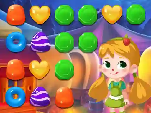 Cluiche Candy Blast Match 3 ar líne