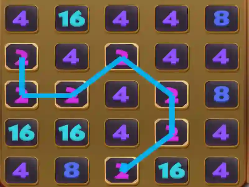 Cluiche Number Merge ar líne