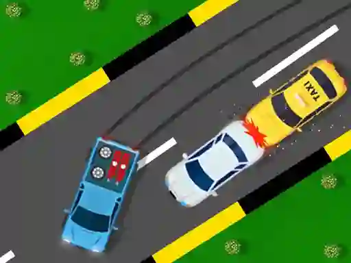 Cluiche Traffic Rush 2018 ar líne