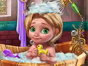 Cluiche Goldie Baby Bath Care ar líne
