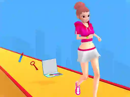 Cluiche Makeover Run ar líne