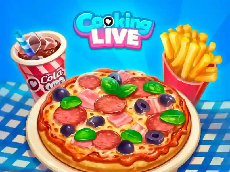 Cluiche Cooking Live: Be A Chef & Cook ar líne