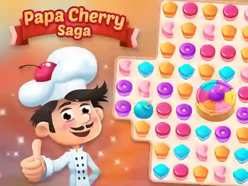Cluiche Papa Cherry Saga ar líne