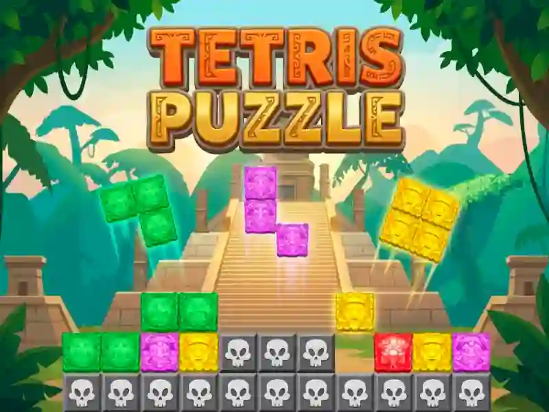 Cluiche Tetris Puzzle ar líne