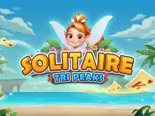 Cluiche Solitaire tri peaks ar líne