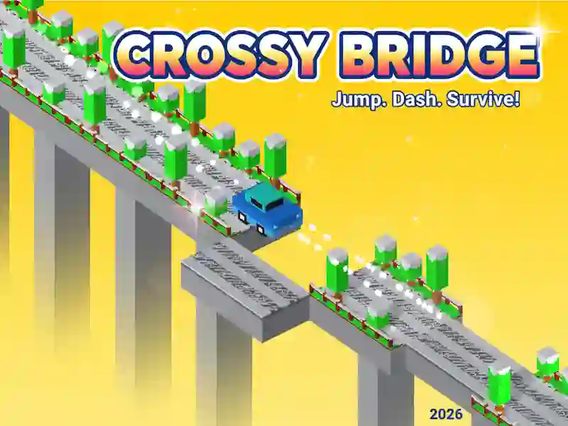 Cluiche Crossy Bridge ar líne