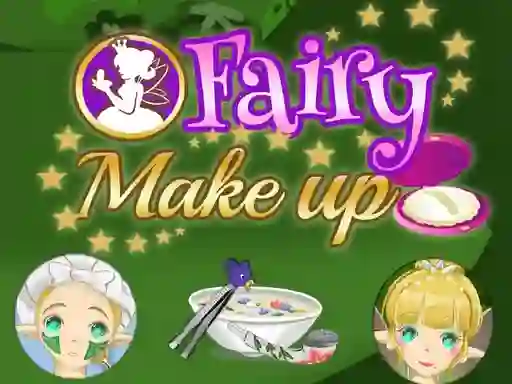 Cluiche Fairy make up ar líne