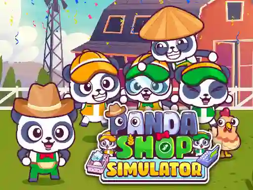 Cluiche Panda Shop Simulator ar líne