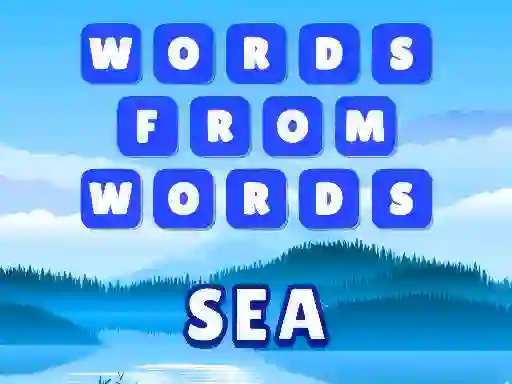 Cluiche Words from words: Sea ar líne