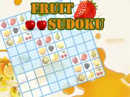 Cluiche Fruit Sudoku ar líne