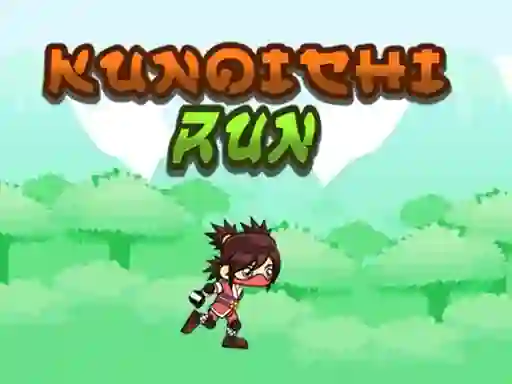 Cluiche Kunoichi Run ar líne