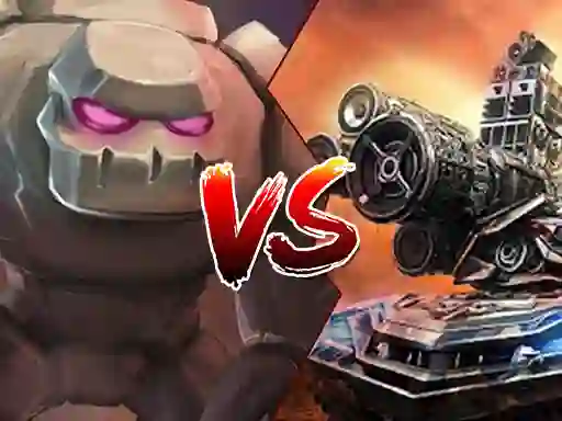 Cluiche Tank vs Golems ar líne