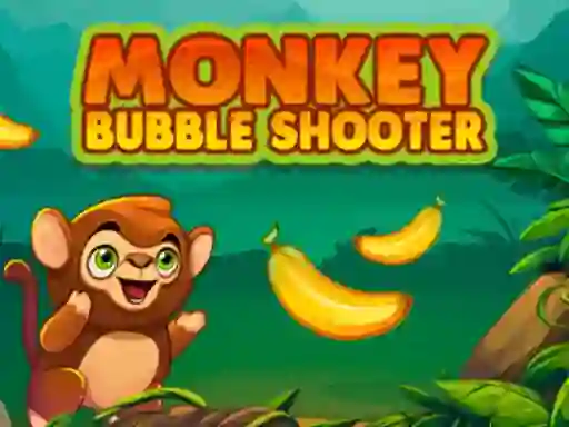 Cluiche Monkey Bubble Shooter ar líne