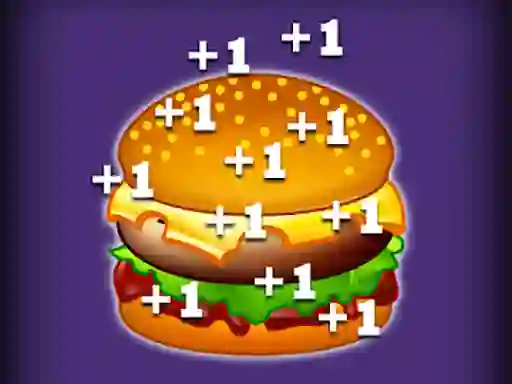 Cluiche Burger Clicker ar líne