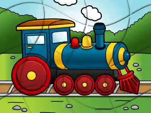 Cluiche Transport Wavy Jigsaw ar líne