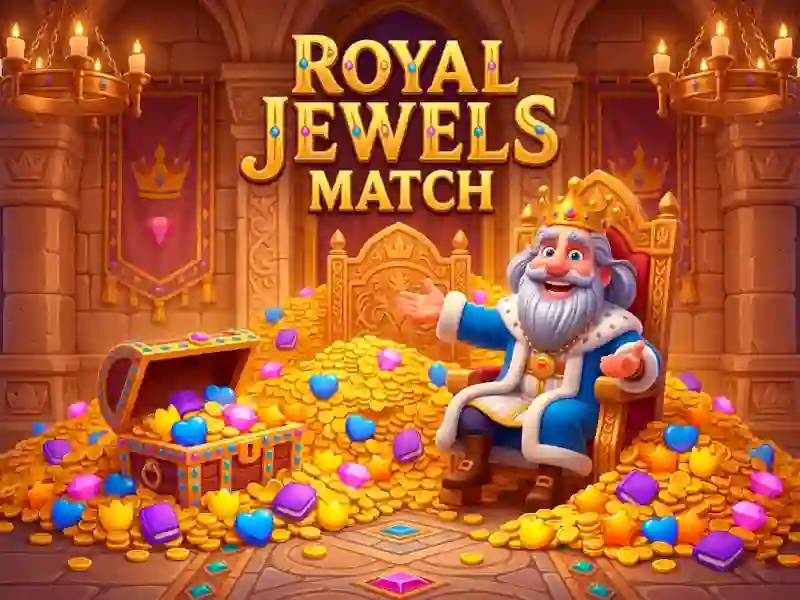 Cluiche Royal Jewels Match ar líne