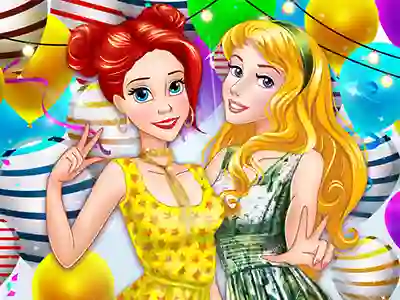 Cluiche Best Party Outfits for Princesses ar líne