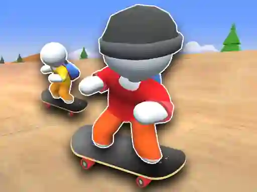 Cluiche Flip Skater Idle ar líne
