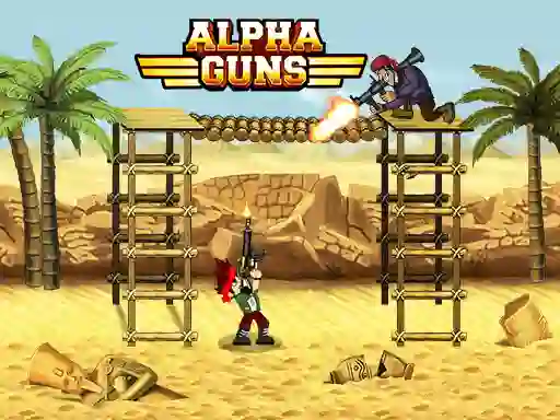 Cluiche Alpha Guns ar líne