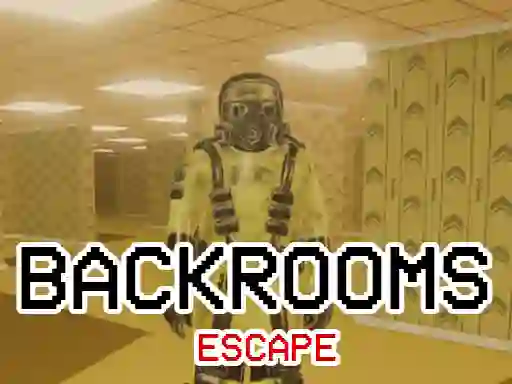 Cluiche Backrooms Escape ar líne