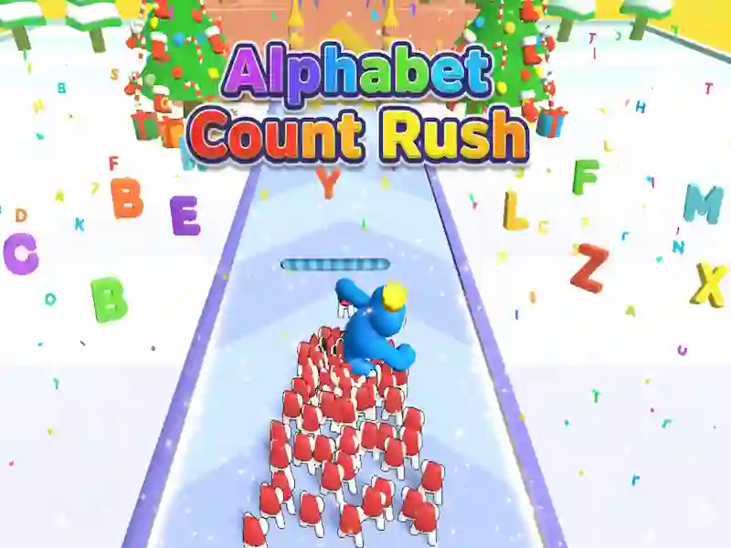 Cluiche Alphabet Count Rush ar líne