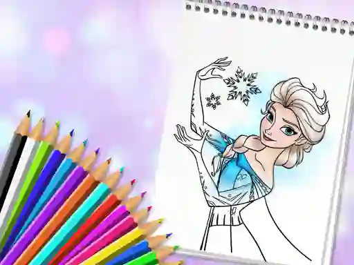 Cluiche Amazing Princess Coloring Book ar líne
