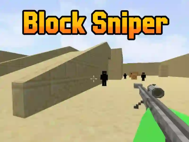 Cluiche Block Sniper ar líne